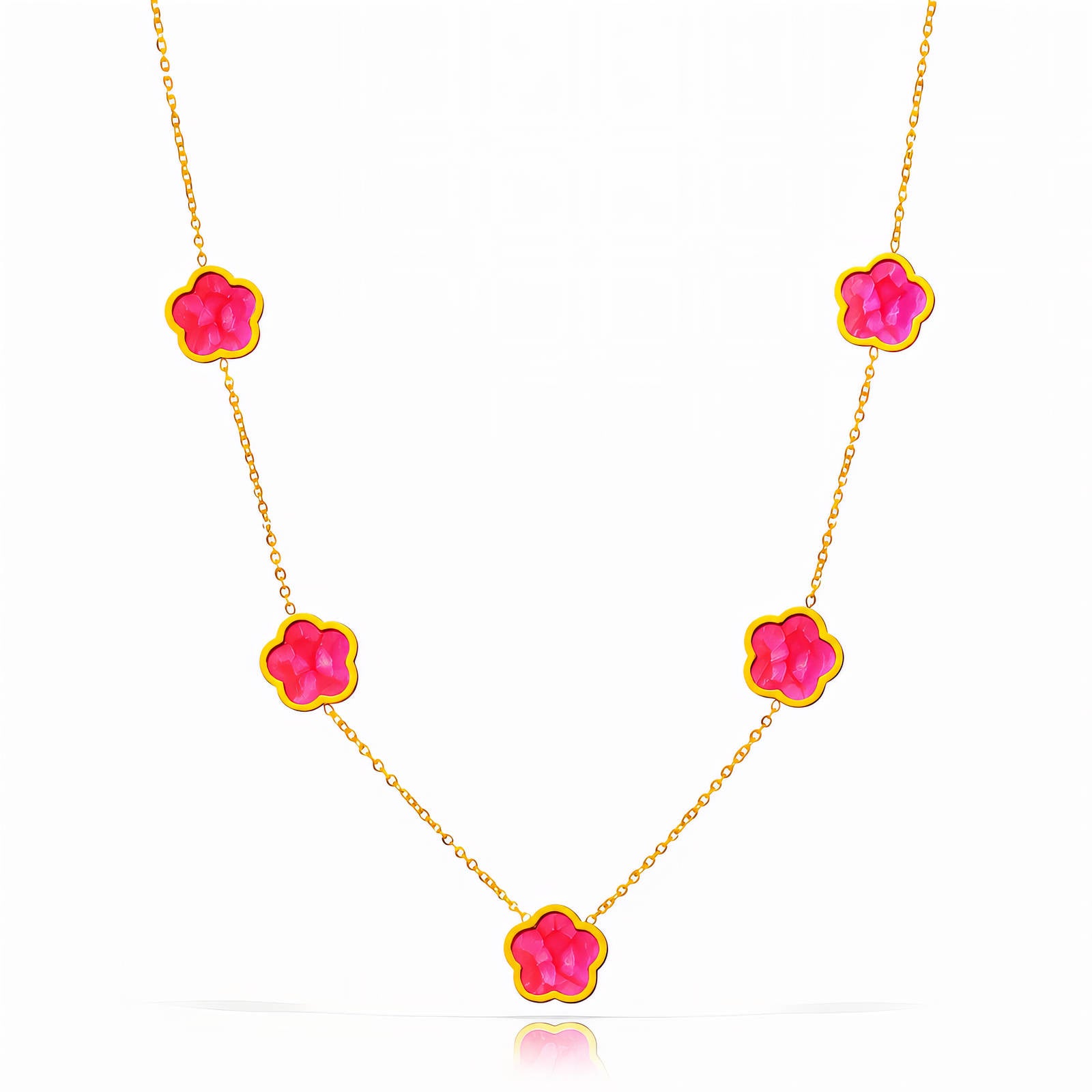 Amour Petal Necklace