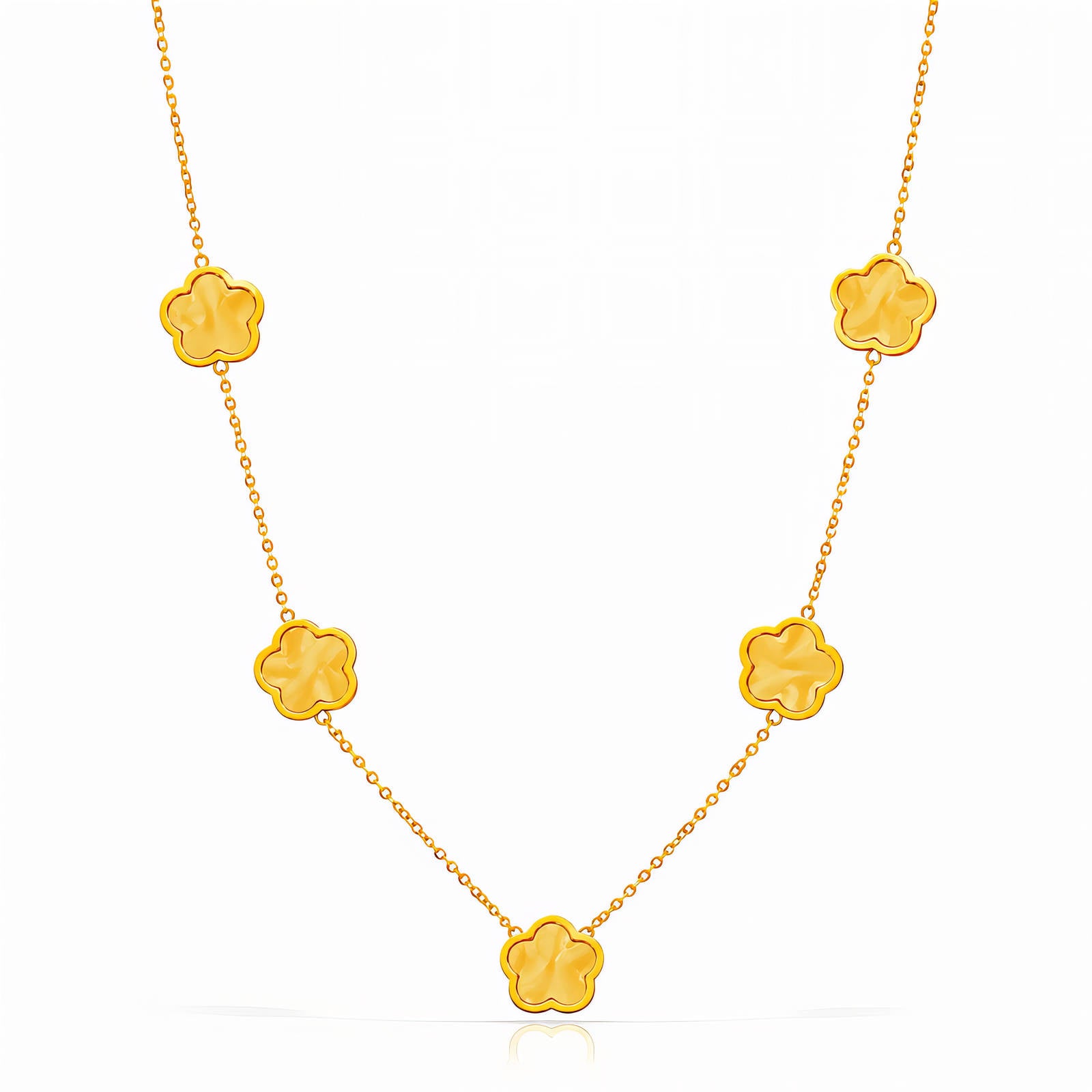 Amour Petal Necklace