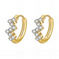 Crystal Hoop Earrings