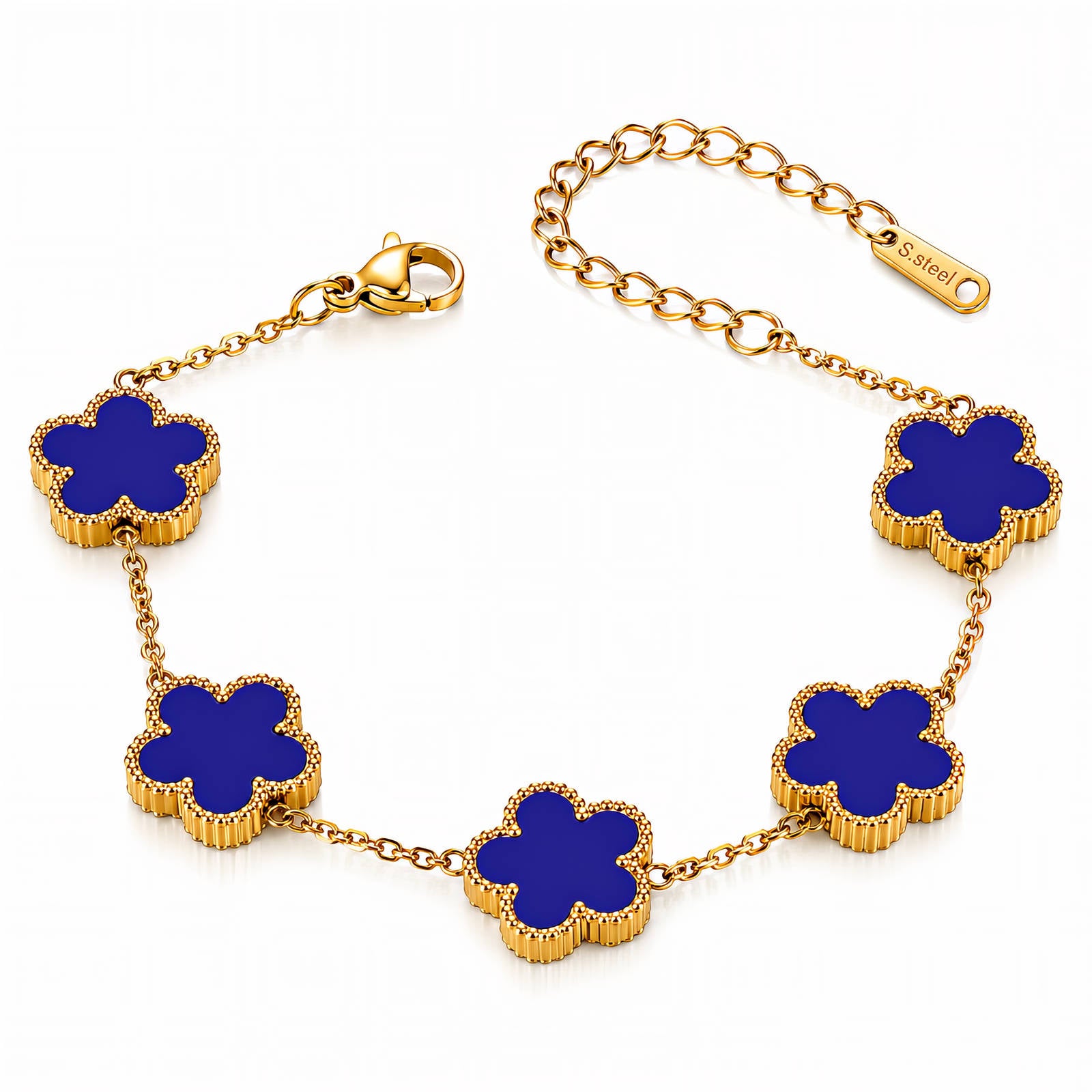 Vintage Beaded Flower Bracelets