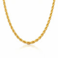 Classic Twist Rope Chain Necklace