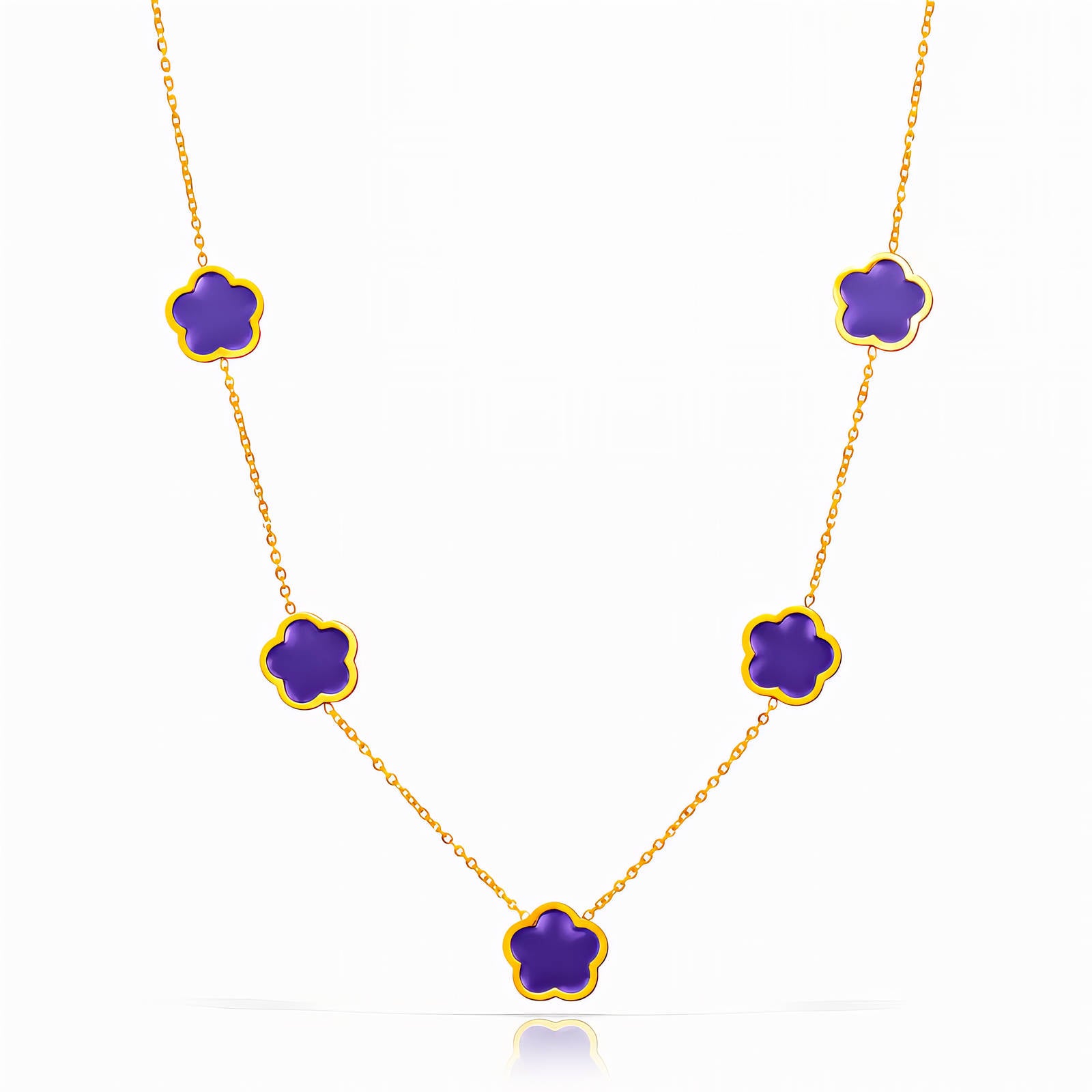 Amour Petal Necklace