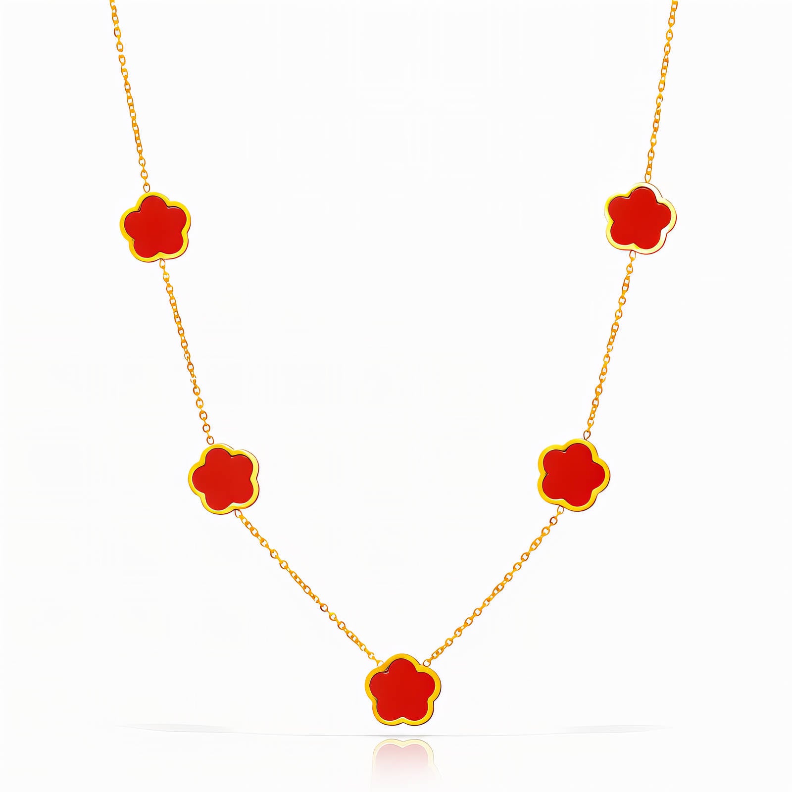 Amour Petal Necklace